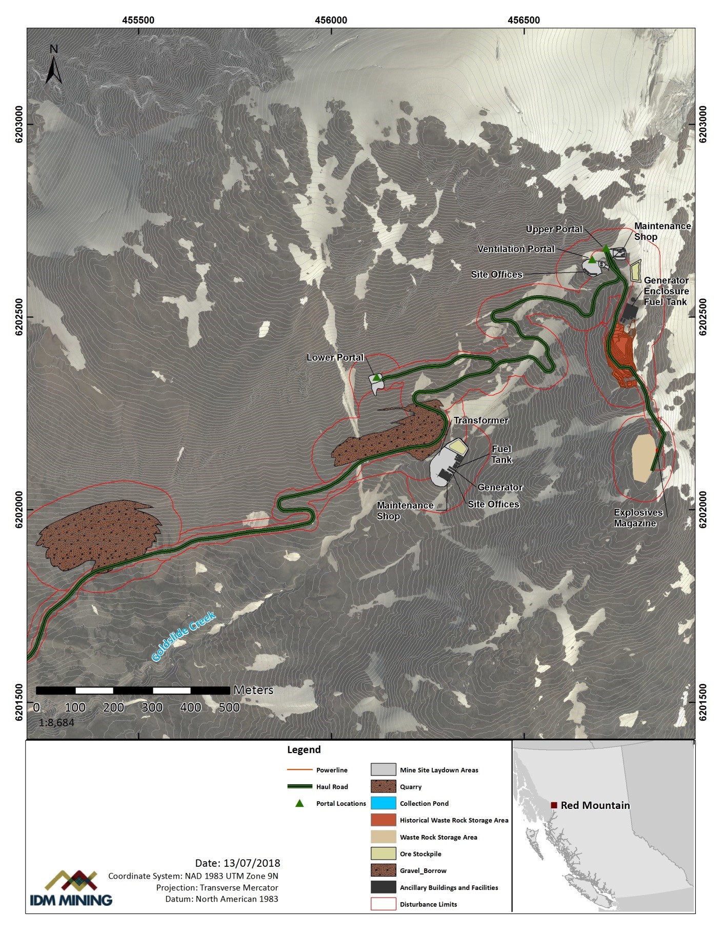 Figure 2 Mine Site Infrastructure