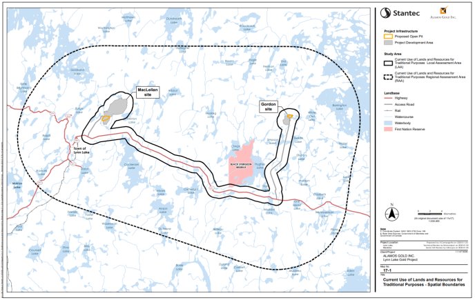 Figure B-14 Local and Regional Assessment Areas for the Current Use of Lands and Resources for Traditional Purposes by Indigenous Peoples