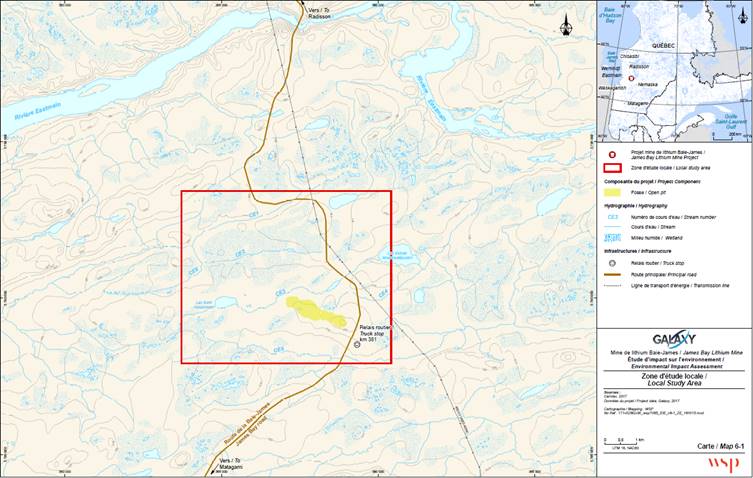 Figure 2: Local Study Area of the Project